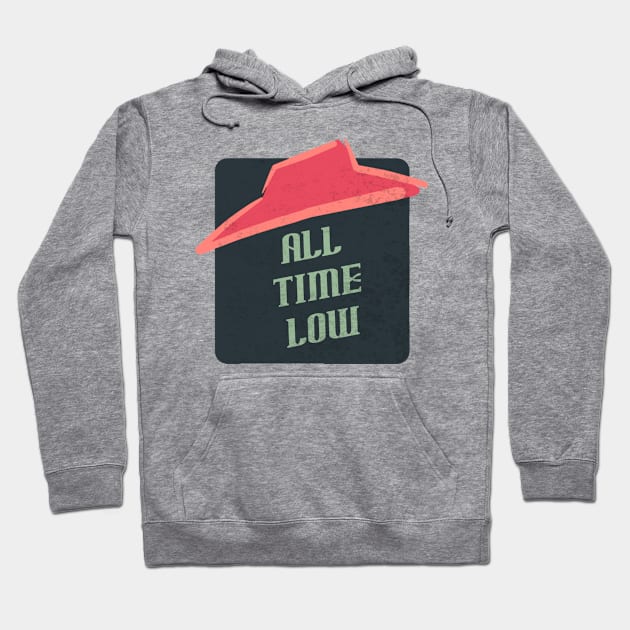 all time low Hoodie by Bike Ilustrada